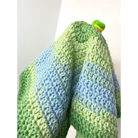 Baby Crochet Lovey Security Blanket Toy. - Picture 9 of 10